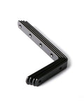 Iron L Corner Bracket Set Four Pack For Loose Joints Beef Up Multi Point Fastening For Cabinet Shelves DIY Furniture Repair