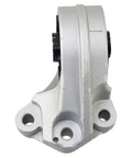 Heavy Duty Rear Driver Side Mount Assembly For Chevy Equinox Terrain Captiva 2010 To 2017, silver steel construction, side view.