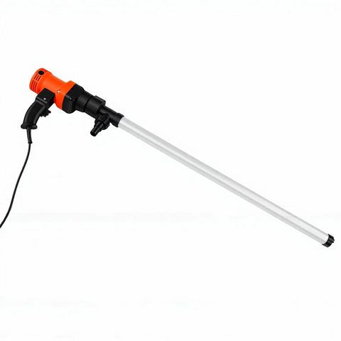 High Speed Electric Oil Transfer Pump With 90Cm Tube Sucks Fuel Kerosene Milk And Water Fast 60 To 75Lpm Portable Submersible Motor For Quick Work On Go With Us Plug Included