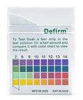 Wide Range PH Test Strips 0 To 14 For Home Use Pool Water Cosmetics Lab Classroom Testing Easy Litmus Paper in packaging with color chart