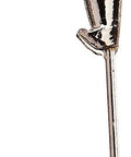 Crappie Magnet Go To Jig Heads Nickel With Weighted Hooks One Thirty Second Ounce Crappie Magnet Jigs For Small Ponds And Shallow Water Includes Five Silver Replacement Heads