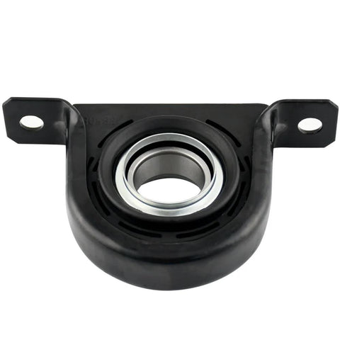 Heavy Duty Driveshaft Center Support Bearing Carrier For F250 F350 F450 Super Duty Trucks, front view, OEM steel and rubber