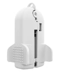 Heavy Duty Plastic Vacuum Storage Clip Seal Grip For Space Saver Bags, airtight lock clip, white, side view