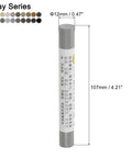Dead On Color 20 Piece Furniture Repair Wax Crayons Kit For Knocking Out Scratches Smooth Wood Filler Sticks And Touch Up Markers For Tables Desks And Laminate Floors In Gray Series 12mm gray wax crayon for furniture repair.