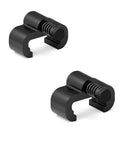 Two Pack Adjustable Barn Door Stopper For 40mm Flat Track Sliding Barn Door Hardware Replacement Heavy Duty Durable Rail Stopper
