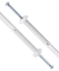 One Quarter By Three Inch Plastic Hammer Drive Nail In Anchors For Concrete And Masonry, 100 Pieces Per Box, visible nails and anchors