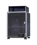 Solid Temperature Box And Sound Dampening Shell For Creality K1 Se And K2 Se 3D Printers, gray enclosure with transparent door