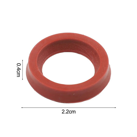 10 Pack Silicone Coffee Machine Seals for Espresso Makers Replacement Gaskets That Stop Leaks and Withstand High Heat Fits AEG Krups Siemens Melitta Miele and More Durable Easy Install Pro Grade Seal Kit, 2.2cm seal