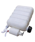 9L Portable Hand Washing Water Tank For Outdoor Hygiene, Durable ABS Storage Dispenser with faucet and cap