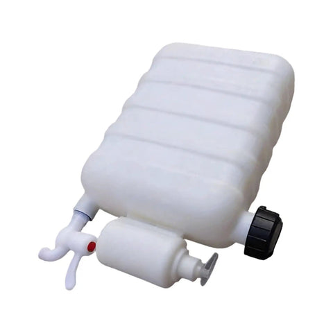 9L Portable Hand Washing Water Tank For Outdoor Hygiene, Durable ABS Storage Dispenser with faucet and cap