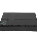 Dont Stress Over Power Outages With This Compact Mini Ups Backup Power Supply Packing 8800mah Capacity And 18w Output To Keep Routers Modems And Security Cameras Running Smoothly, black device with power indicator.