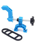 Portable Bike Wheel Truing Stand For Front And Rear Rims Rim Adjustment Tool Lightweight Compact Blue