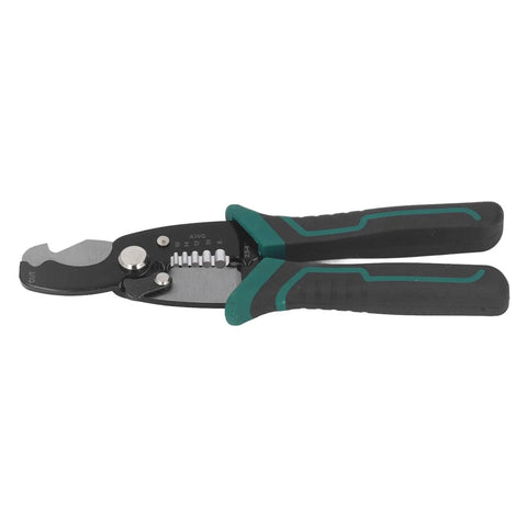 Heavy Duty 8 Inch Wire Stripper And Crimping Tool For Electricians And DIY Tech Pros Pro Grade High Carbon Steel Head