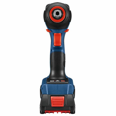 Front view of 18V All In One Impact Driver And Wrench Kit With One Quarter Inch Hex Shank And One Half Inch Square Drive, Beastly Brushless Power