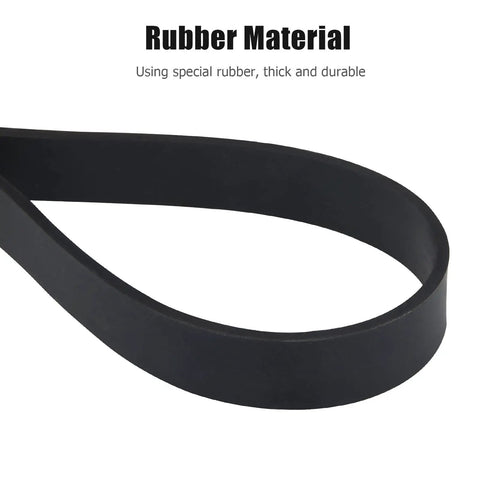 Close-up of rubber belt material with text for Replacement Vacuum Belt Pack For Style 7 9 10 PowerForce Helix CleanView PowerLifter Swivel