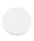 Weatherproof Outdoor Round Outlet Box Cover Plate 4 Inch White Metal 1 Pack With Gasket And Screws For Wet Locations Corrosion Resistant cULus Listed Today