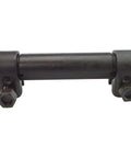 Dodge Ram 4WD Left Hand Tie Rod End Drag Link Adjusting Sleeve Replacement for 1998 1999 2500 3500 Front Steering Kit Heavy Duty OE Grade Premium Quality for Your Truck black steel sleeve with tie rod ends