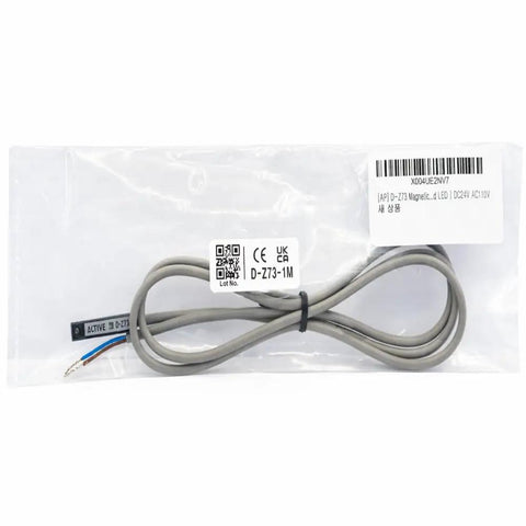 Magnetic Reed Switch Auto Sensor For Pneumatic Cylinders Dual Power DC24V And AC110V IP67 Waterproof Red LED SMC Compatible