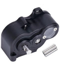 Low Center Of Gravity Metal Transmission Gearbox For One Tenth RC Crawlers Sealed R2 Gearbox With Steel Gears Black