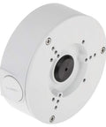 Weatherproof Junction Box PFA130-E for Dome and Bullet Cameras, Rugged Aluminum IP66 Rated Enclosure, front view