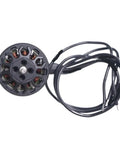 Close-up of one motor from Four Pack 2006 1950KV Brushless Motors For RC FPV Drones Fits 3Point5In 4In 5In Freestyle Builds Snap In Mount Rugged Casing For B35 Drone High Performance Power With Easy Install