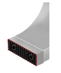 Close-up view of Heavy Duty Vise With One Way Side Clamp For Cnc Milling Machine, #45 steel, detailed grip pattern.
