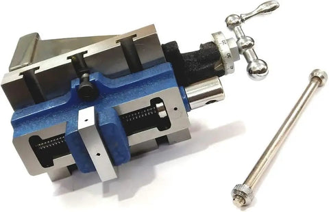 Vertical Milling Slide For Lathe 100x125 mm And 2 In 50 mm Self Centering Vise With Fixed Base, precision tooling upgrade