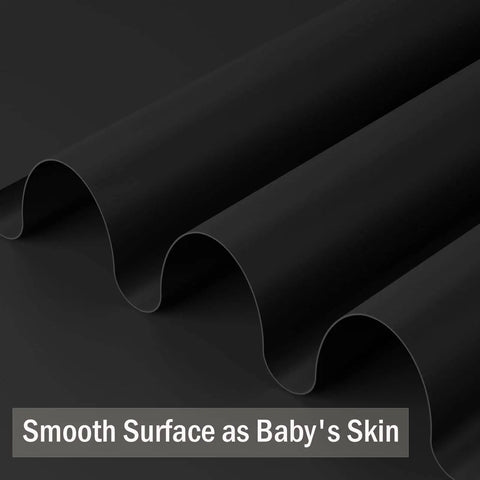 Smooth Black Peel And Stick Wallpaper 24 X 393 Inches Self Adhesive Vinyl Contact Paper for Cabinets Walls Countertops Desks Shelves And Doors Waterproof Thick Finish For A Modern High End Look, smooth surface display.