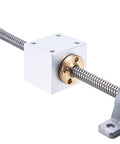 Beefed Up Lead Screw Kit For 3D Printers And CNC Machines 10mm Screw With 2mm Lead 304 Stainless Steel Includes Nut Bracket