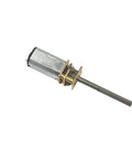 Tiny But Mighty N20 Micro Gear Motor 5V DC 30RPM Geared Motor For Robotics Set Of 3 High Torque Mini Gearbox Motors - side view