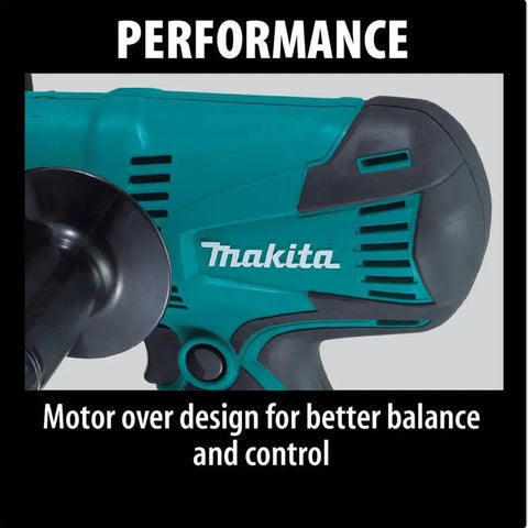 Powerful 5 Inch Disc Sander With 4.2 Amp Motor Delivers 4500 RPM For Wood And Metal Polishing, Lock On Button detail view