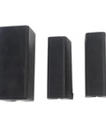 3 Pack Boat Transom Saver For Outboard Motors, Heavy Duty Marine Transom Support With Single Ram Hydraulic Tilt System Fit, Black PTR Material
