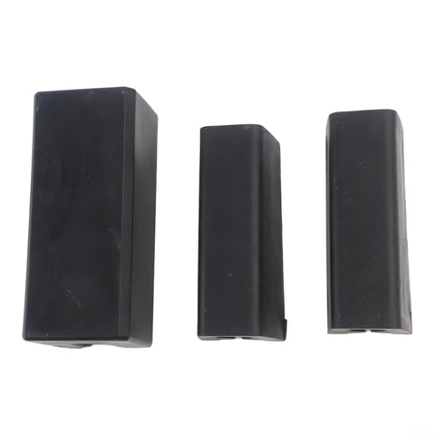 3 Pack Boat Transom Saver For Outboard Motors, Heavy Duty Marine Transom Support With Single Ram Hydraulic Tilt System Fit, Black PTR Material