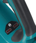 Display of battery indicator on Top Tier Heavy Hitter 36V Brushless Leaf Blower Kit With Dual 18V Batteries.