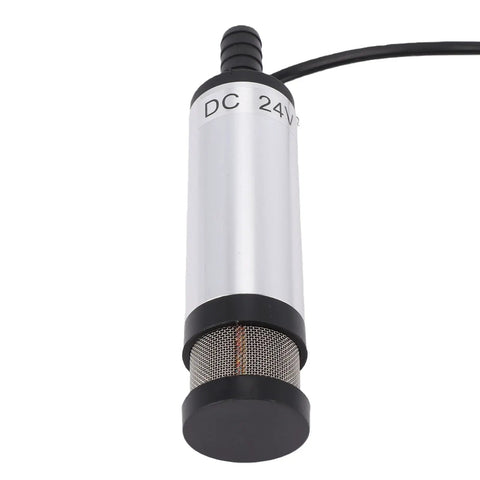 Stainless Steel Derv Fuel Transfer Pump 24V DC Electric Submersible For Water Oil Refueling Marine Farm Workshop With Extended Filter Screen For Clean Liquid Output Quick And Reliable Performance