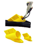 Loom Tool Kit For Cable Insertion And Bundle Routing From Quarter Inch To One Inch Dual Size Set with tips and cables