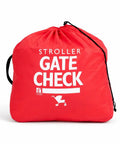 Gate Check Travel Bag For Compact Fold Strollers With Built In AirTag Holder Red Protects Your Stroller From Dirt And Damage While Flying