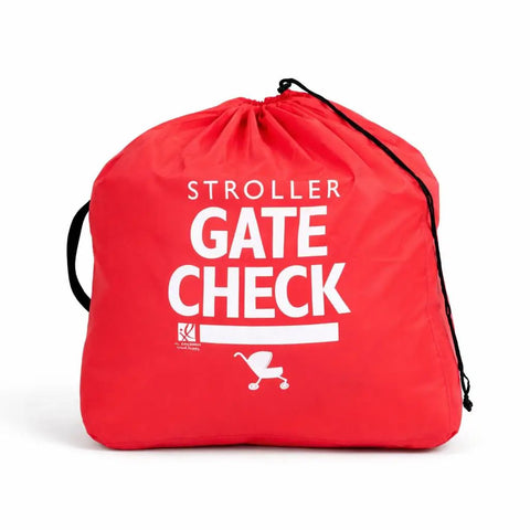 Gate Check Travel Bag For Compact Fold Strollers With Built In AirTag Holder Red Protects Your Stroller From Dirt And Damage While Flying