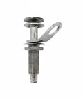 Deck Mount Guard Hanger With Quick Release Pin for Marine Gear and Rope Chafe Protection, polished stainless steel