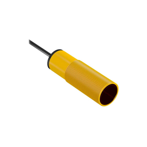 Rugged Epoxy Encapsulated Barrel Mount Sensor S18SP6DL for Industrial Automation with cable, EZ-BEAM S18 Series Diffuse Sensor