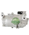Hybrid Electric Air Conditioning Compressor Direct Fit Nissan C27 Serena E Power R134a showing side view with electrical connector.