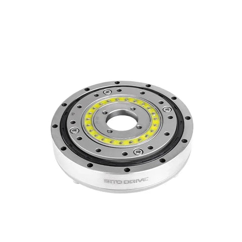 HD25 High Torque Harmonic Drive Gear Reducer With Hollow Shaft for 86 Mm Nema 34 Motors, showcasing precision design and durability.