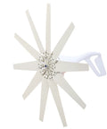 Powerful 400W Wind Turbine Kit With 10 Durable Nylon Blades, Rain Proof and High Efficiency for Marine, RV, and Home Off Grid Power