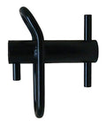 Powder Coated Steel Port A Wrap For Tower Rigging And Load Lowering, built tough friction control device in black, side view