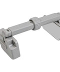 Adjustable ABS Material Locking System for cabinets, drawers, windows, ovens, and refrigerators, easy install, grey color