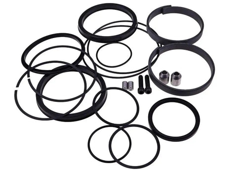 Top Tier Heavy Duty Seal Kit For Platform Actuator Rotator Replacement compatible with 7017158 and 70007376, rubber seals and components.