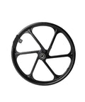 16 Inch Aluminum Alloy Wheel Hub With 16x1.75 Disc Brake Front Rim For F16 Electric Bike Scooter Folding Bicycle Heavy Duty Front Wheel Replacement Easy Install Durable And Ready To Roll, black