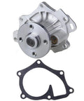 Heavy Duty Direct Replacement Water Pump With Gasket For Toyota And Scion Engines showing steel impeller and gasket.