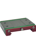 Beefed Up High Precision Linear Guide System For CNC Machines And 3D Printers With Carriage Block, Slider Rails, Bearings, And Motion Control For Automation And Semiconductor Workflows, MGW15C Compatible, gray red carriage block