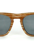 Top Tier Faux Wood Bifocal Reading Sunglasses With Plus 1.50 Power And Full Sun Blocking Spring Hinge Frames Deliver A Straight Up Comfy Fit For Men And Women Looking Fresh On Any Casual Outing - front view, faux wood style